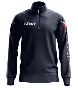 Спортивная куртка мужская Zeus FELPA PILE MEZZA ZIP Синий