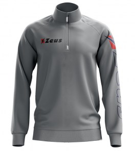 Спортивная кофта мужская Zeus FELPA PILE MEZZA ZIP Серый