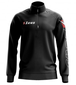 Спортивная кофта мужская Zeus FELPA PILE MEZZA ZIP Черный