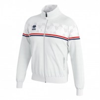 Спортивная куртка мужская Errea DONOVAN Белый/Красный/Темно-синий