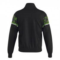 Спортивная куртка мужская Errea DONOVAN Черный/Светло-зеленый/Белый