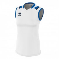 Волейбольная футболка женская Errea LISA Белый/Синий/Темно-синий