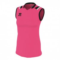 Волейбольная футболка женская Errea LISA Розовый/Черный/Белый