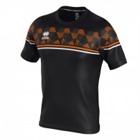 Волейбольная футболка мужская Errea DIAMANTIS Черный/Оранжевый/Белый
