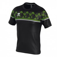 Волейбольна футболка чоловіча Errea DIAMANTIS Чорний/Зелений/Білий