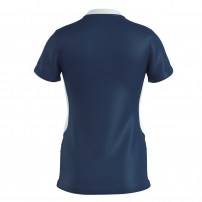 Волейбольна футболка жіноча Errea BRIGIT Темно-синій/Білий