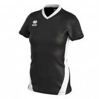 Волейбольная футболка женская Errea BRIGIT Черный/Белый
