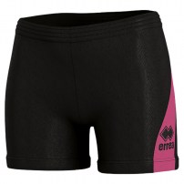 Волейбольні шорти жіночі Errea AMAZON 3.0 Чорний/Світло-фіолетовий