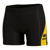 Волейбольные шорты женские Errea AMAZON 3.0 Черный/Желтый