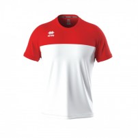 Волейбольна футболка чоловіча Errea BRANDON Білий/Червоний