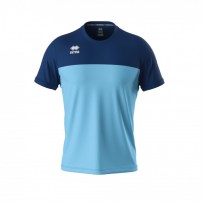 Волейбольна футболка чоловіча Errea BRANDON Блакитний/Темно-синій