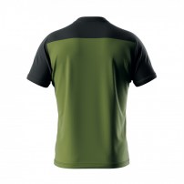 Волейбольна футболка чоловіча Errea BRANDON Темно-зелений/Чорний
