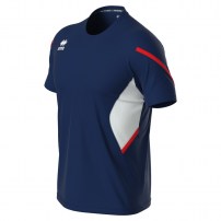 Волейбольна футболка чоловіча Errea CURTIS Темно-синій/Білий/Червоний