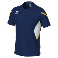 Волейбольна футболка чоловіча Errea CURTIS Темно-синій/Білий/Жовтий