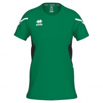 Волейбольна футболка жіноча Errea CORINNE Зелений/Чорний/Білий