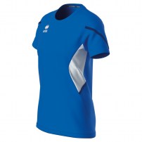 Волейбольна футболка жіноча Errea CORINNE Синій/Білий/Темно-синій