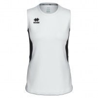 Волейбольна футболка жіноча Errea CARRY Білий/Чорний/Антрацит