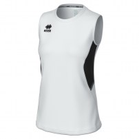 Волейбольна футболка жіноча Errea CARRY Білий/Чорний/Антрацит