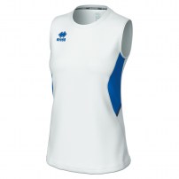 Волейбольна футболка жіноча Errea CARRY Білий/Синій/Темно-синій