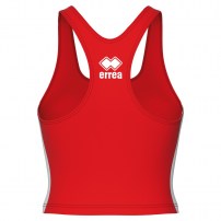 Топ для пляжного волейболу жіночий Errea ELAINE EXTRA Червоний/Білий