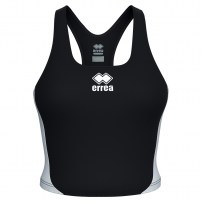 Топ для пляжного волейболу жіночий Errea ELAINE EXTRA Чорний/Білий