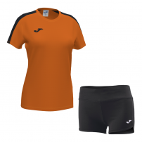 Волейбольная форма женская Joma ACADEMY III/STELLA II Оранжевый/Черный