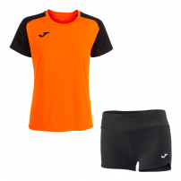 Волейбольная форма женская Joma ACADEMY IV/STELLA II Оранжевый/Черный