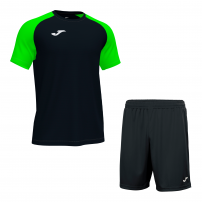 Волейбольна форма чоловіча Joma ACADEMY IV/NOBEL Чорний/Світло-зелений