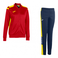 Спортивный костюм женский Joma CHAMPION VI/CHAMPION IV Красный/Желтый/Темно-синий