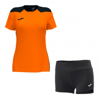 Волейбольная форма женская Joma CHAMPION VI/STELLA II Оранжевый/Черный