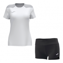 Волейбольная форма женская Joma CHAMPION VI/STELLA II Белый/Серый/Черный