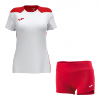 Волейбольна форма жіноча Joma CHAMPION VI/STELLA II Білий/Червоний