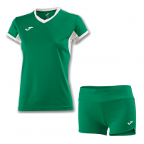 Волейбольная форма женская Joma CHAMPION IV/STELLA II Зеленый/Белый
