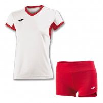 Волейбольная форма женская Joma CHAMPION IV/STELLA II Белый/Красный