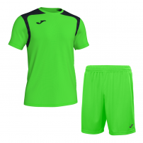 Волейбольная форма мужская Joma CHAMPION V/NOBEL Светло-зеленый/Черный