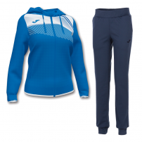 Спортивный костюм женский Joma SUPERNOVA II/MARE Синий/Белый/Темно-синий