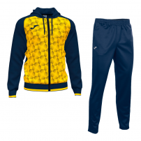 Спортивний костюм чоловічий Joma SUPERNOVA III/STAFF Темно-синій/Жовтий