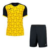 Волейбольна форма чоловіча Joma SUPERNOVA III/NOBEL Чорний/Жовтий