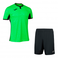 Волейбольная форма мужская Joma TOLETUM II/NOBEL Светло-зеленый/Черный