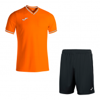 Волейбольная форма мужская Joma TOLETUM III/NOBEL Оранжевый/Черный