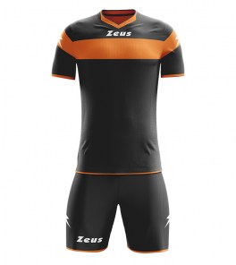 Волейбольная форма мужская Zeus APOLLO KIT Черный/Оранжевый