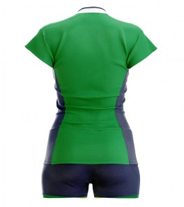 Волейбольна форма жіноча Zeus ITACA Зелений/Темно-синій