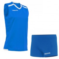 Волейбольная форма женская Macron CESIUM SHIRT/OSMIUM Синий