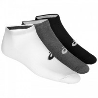 Шкарпетки Asics 3PPK PED Чорний/Сірий/Білий