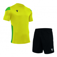 Волейбольная форма мужская Macron POLIS/BISMUTH HERO Желтый/Зеленый/Черный