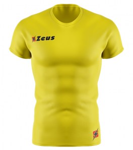 Компресійна футболка Zeus FISIKO M/C Жовтий