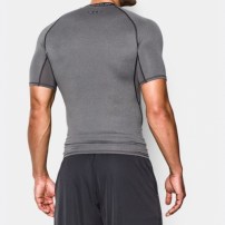 Компрессионная футболка Under Armour HeatGear® Armour Short Sleeve Compression Shirt Carbon