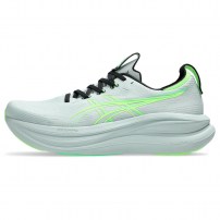 Кросівки для бігу чоловічі Asics GEL-NIMBUS 28 Cold moss/Illuminate green