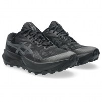 Кросівки для бігу жіночі Asics TRABUCO 14 GTX Black/Graphite grey