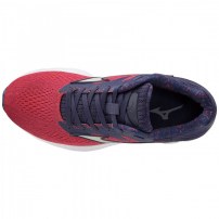 Кроссовки для бега женские Mizuno WAVE RIDER 23 Красный/Темно-синий
